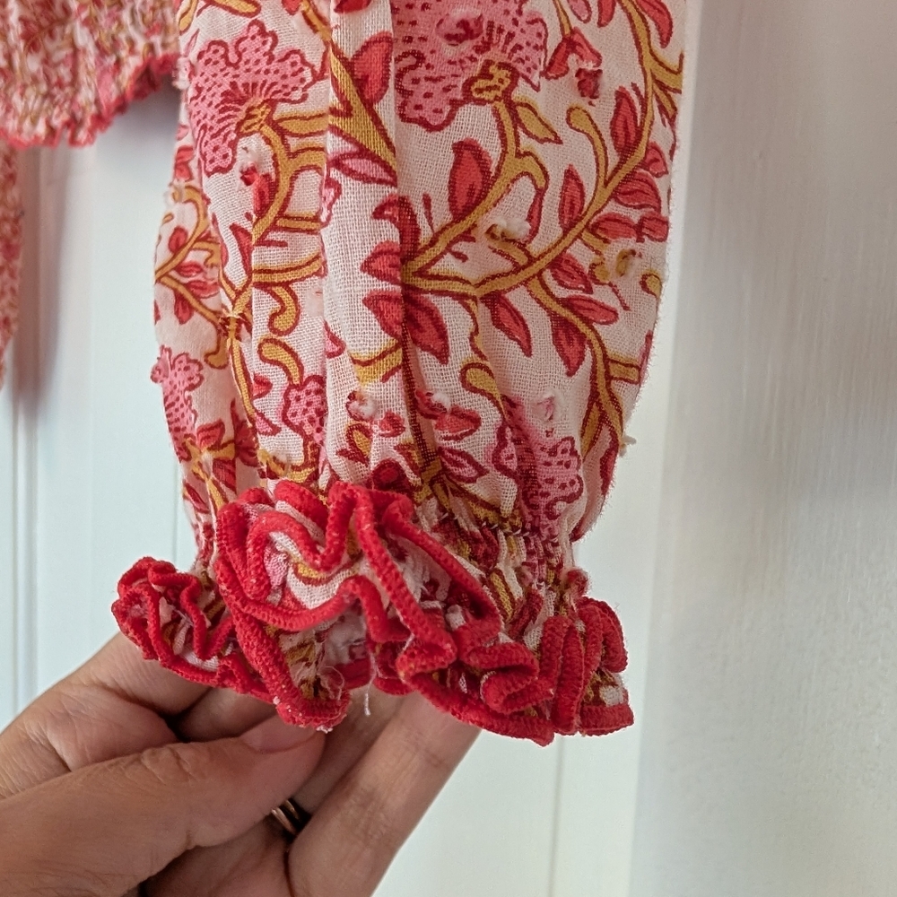 NWOT Poupette St Barth Nana Blouse - Picture 11 of 13